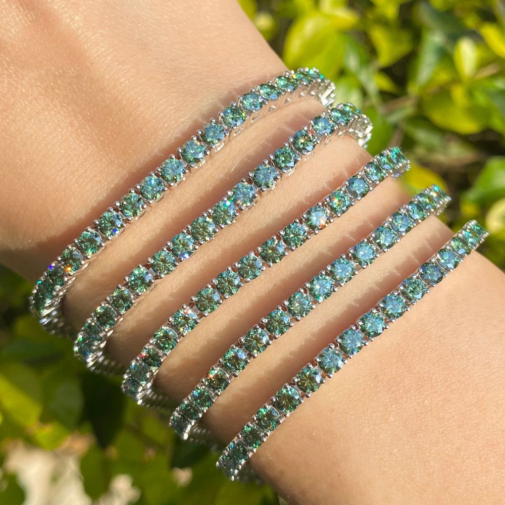 Ocean Blue Tennis Bracelet