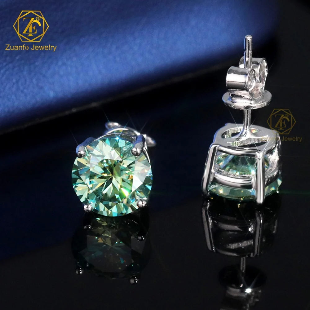 Moissanite Stud Earrings