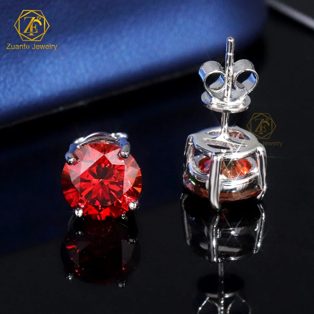 Moissanite Stud Earrings