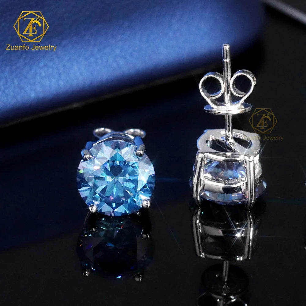 Moissanite Stud Earrings