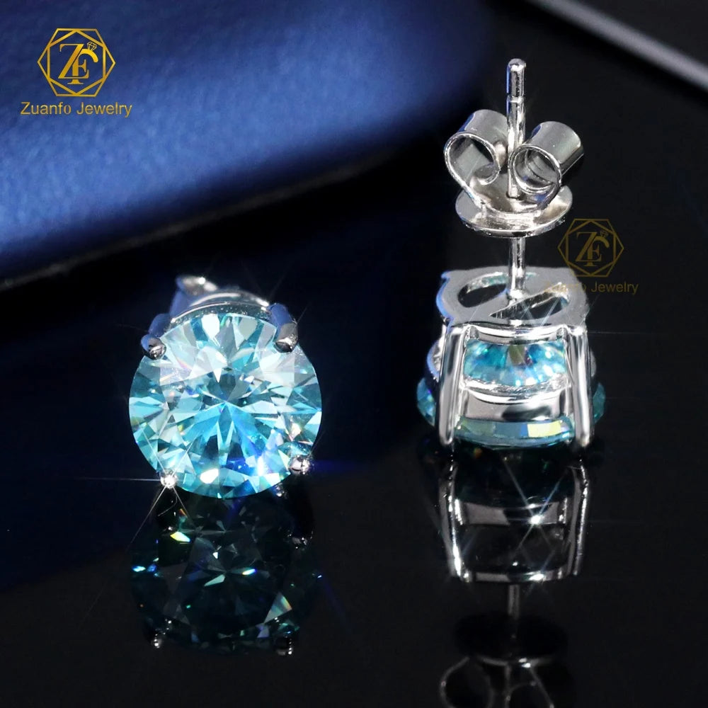 Moissanite Stud Earrings