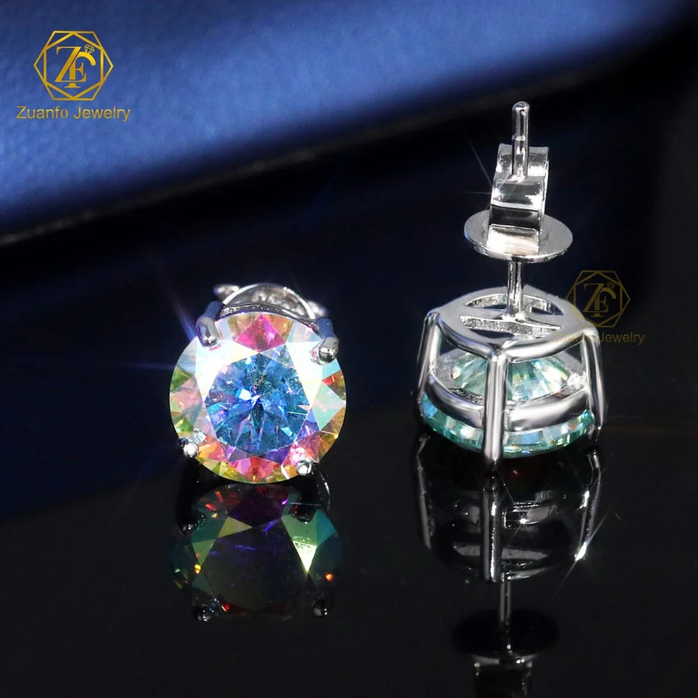 Moissanite Stud Earrings