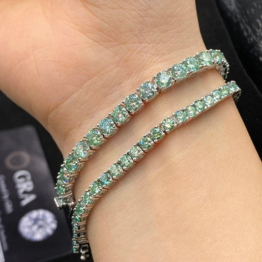 Ocean Blue Tennis Bracelet