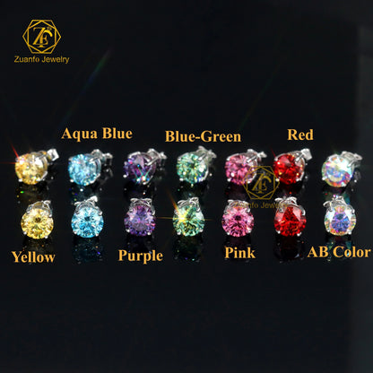 Moissanite Stud Earrings