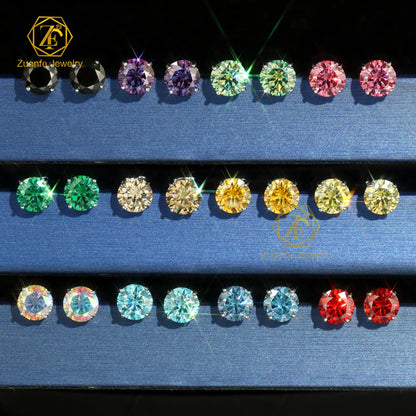 Moissanite Stud Earrings
